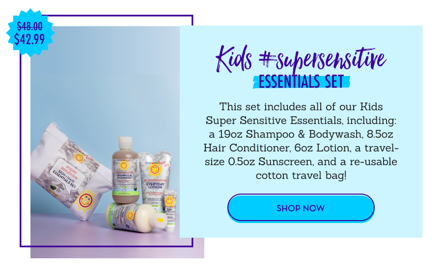 Kids #supersensitive Essentials Set