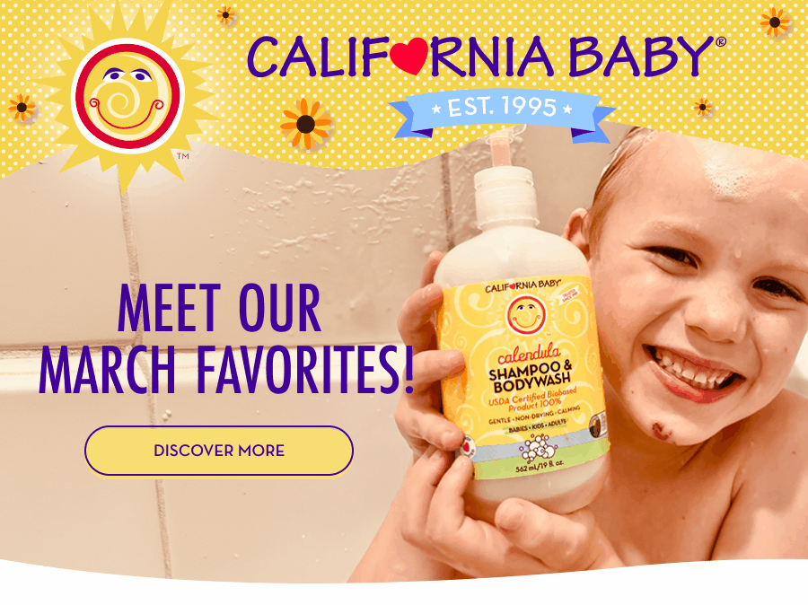 Meet Our March Favorites! DISCOVER MORE