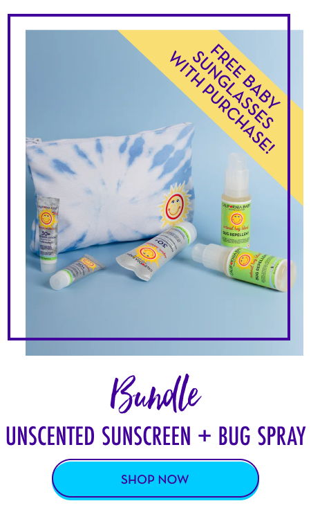 Unscented Sunscreen + Bug Spray Bundle