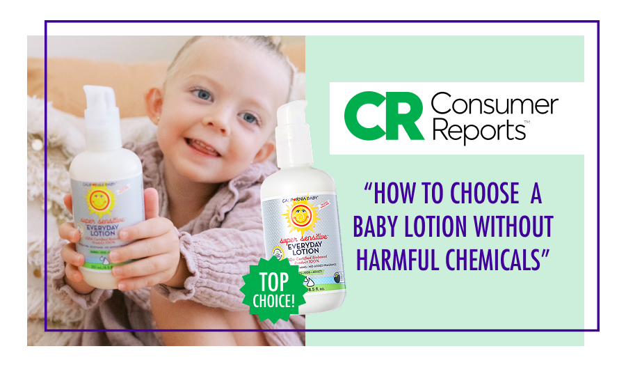 "How To Choose A Baby Lotion Without Harmful Chemicals" - Top Choice! By Consumer Reports