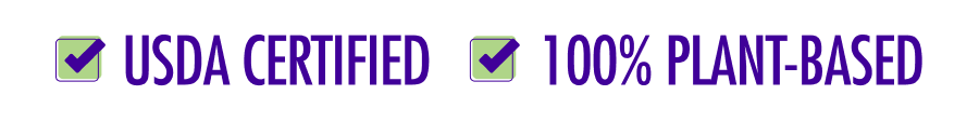 ✅ USDA Certified ✅ 100% Plant-Based