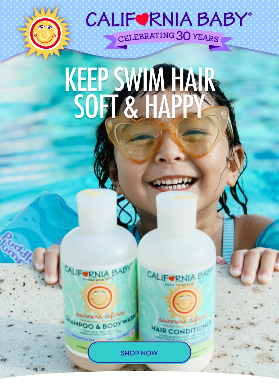 Keep Swim Hair Soft & Happy