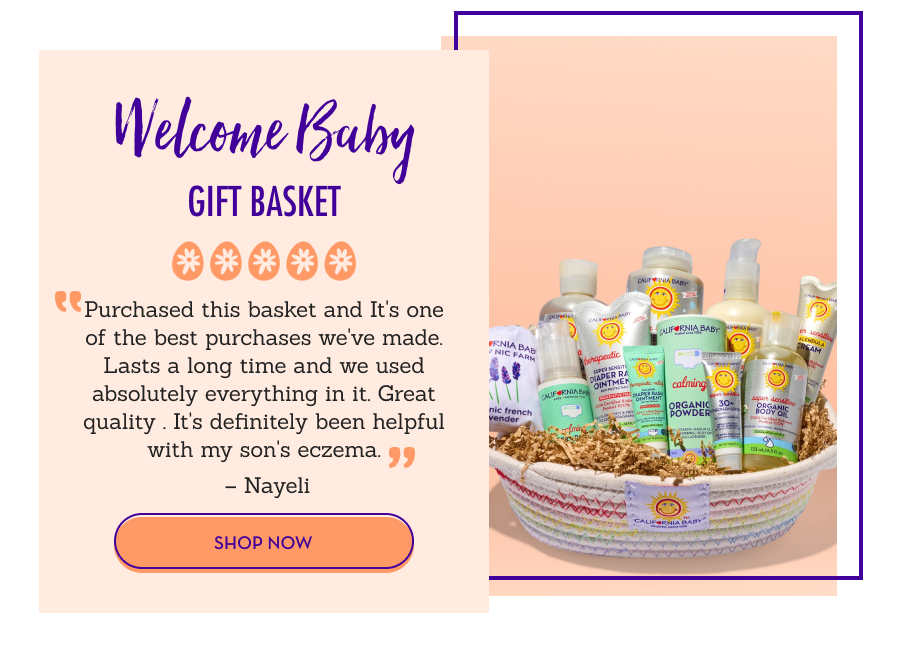 Welcome Baby Gift Basket