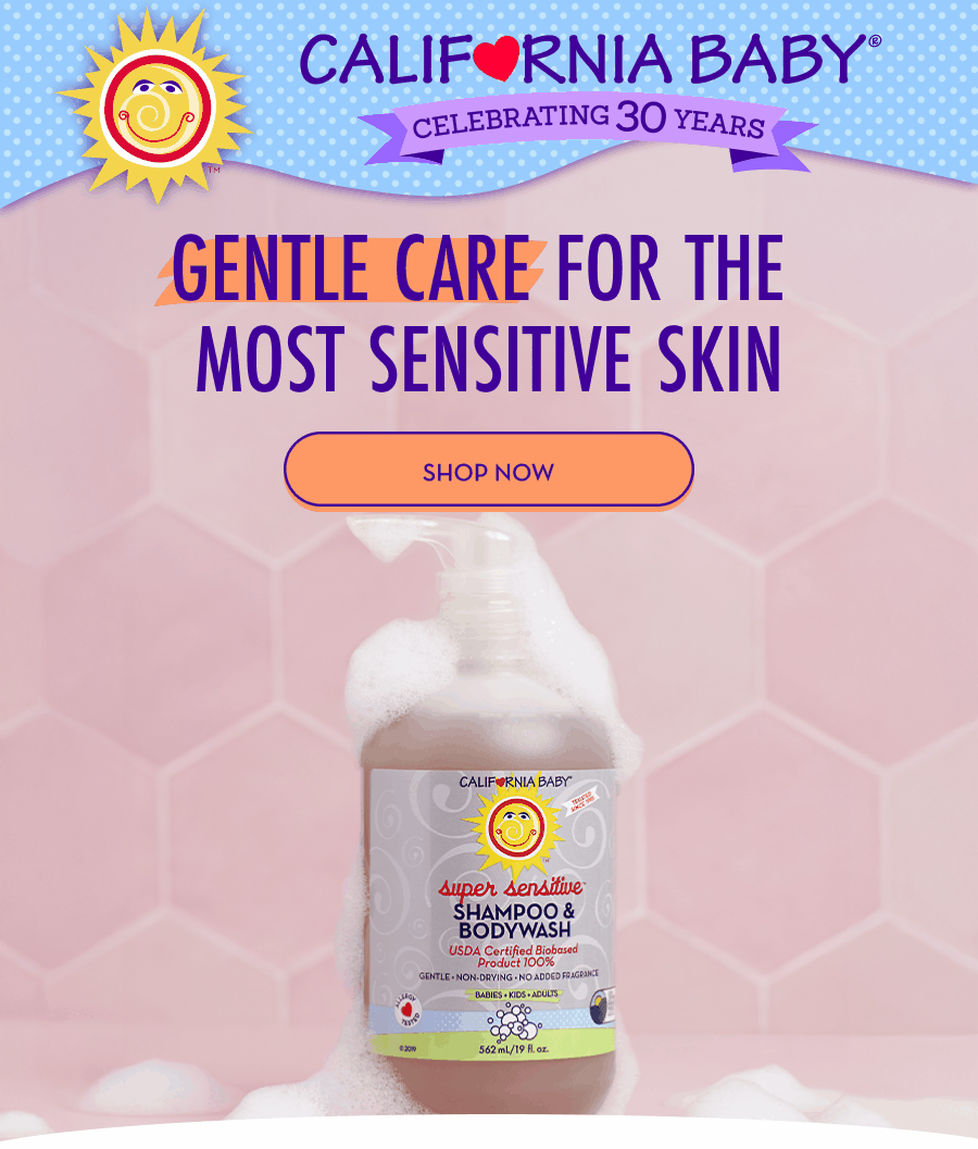 Gentle Care For The Most Sensitive Skin - SHOP NOW