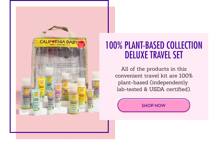 100% Plant-Based Collection Deluxe Travel Set