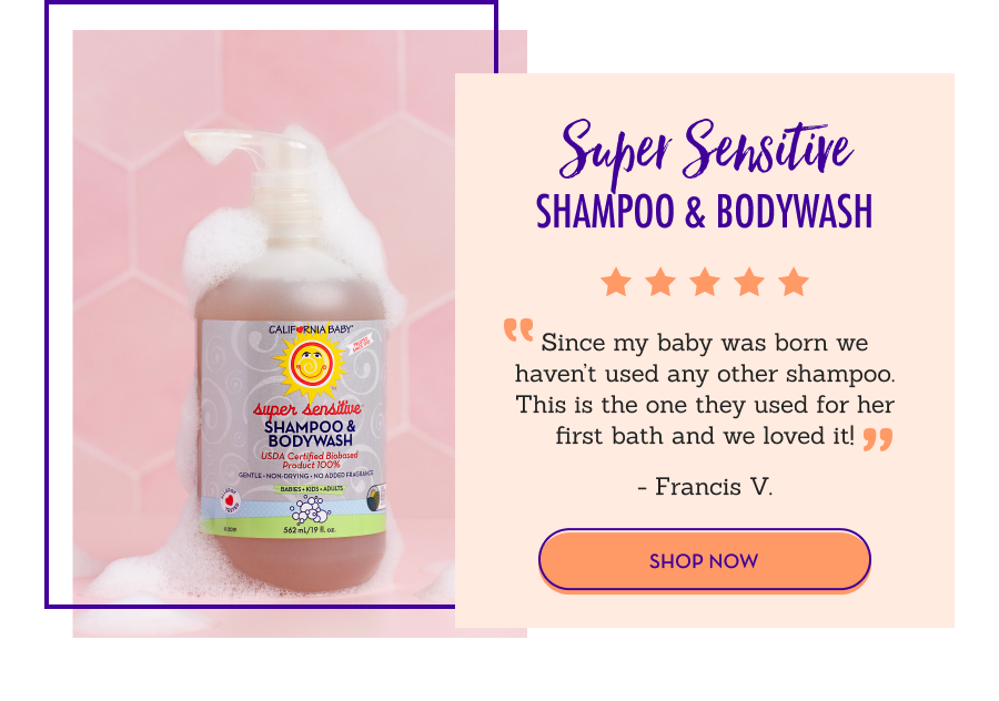 Super Sensitive Shampoo & Bodywash
