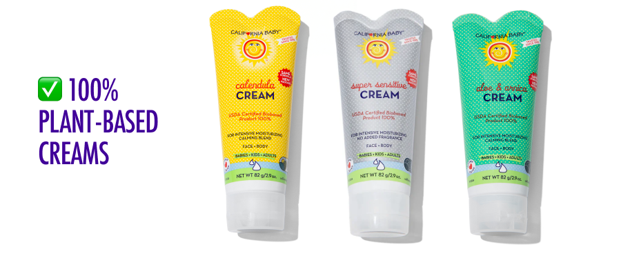 100% Plant-Based Creams
