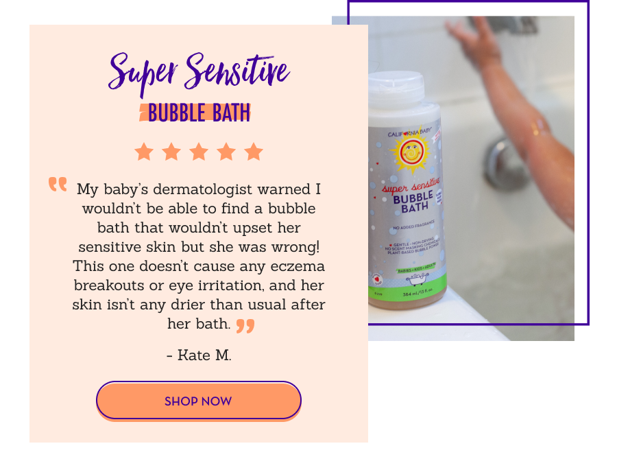 Super Sensitive Bubble Bath