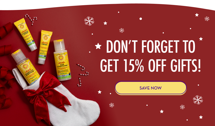 Don’t forget to get 15% off gifts! - SAVE NOW