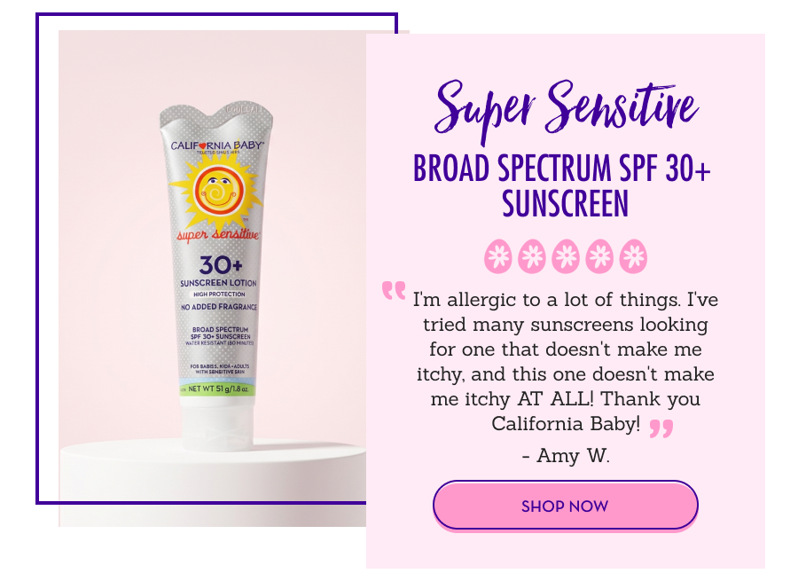 Super Sensitive Broad Spectrum SPF 30+ Sunscreen