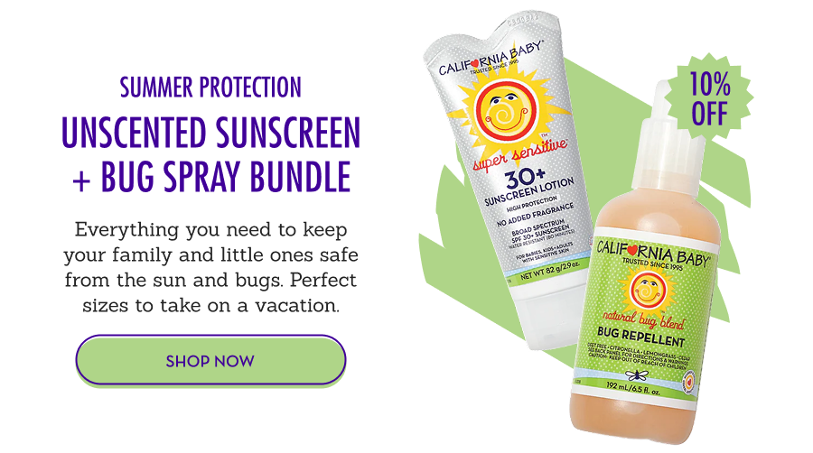 Summer Protection Unscented Sunscreen + Bug Spray Bundle