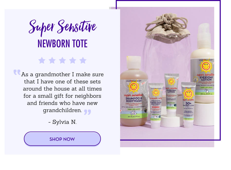 Super Sensitive Newborn Tote