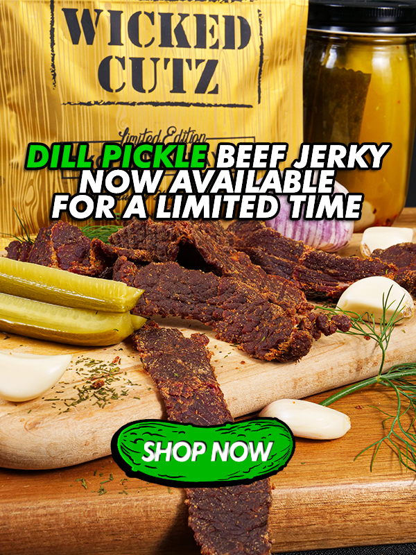 🎟 early entry snag your dill pickle beef jerky before it's gone for