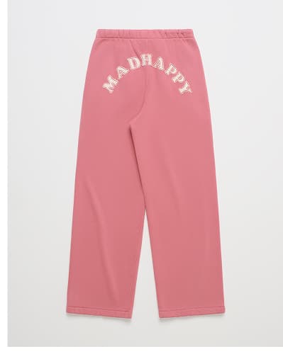 Washed Cooper Applique Straight Sweatpant - Rosehip
