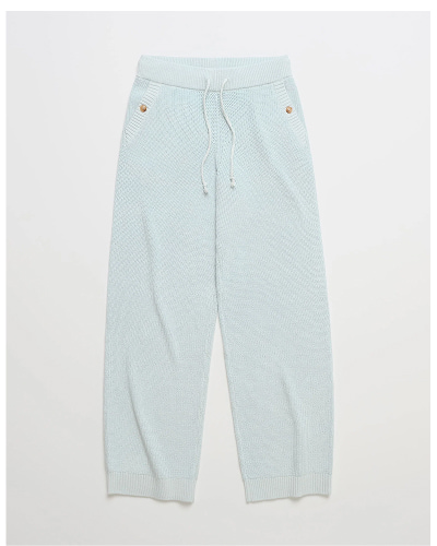Cotton Sweater Lounge Pant - Opal