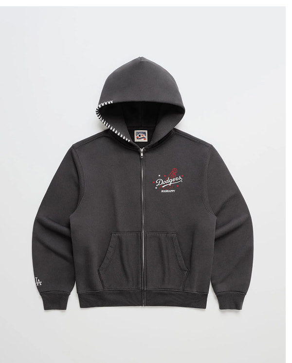 Dodgers Stars Fleece Zip Up