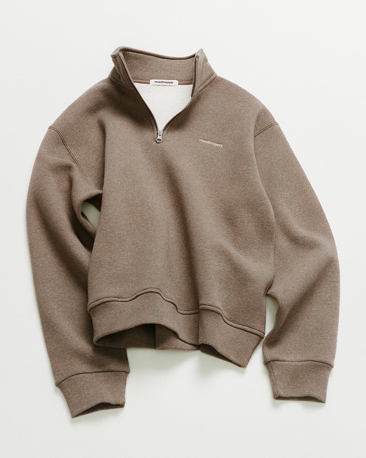 Quarter Zip Mock Neck
