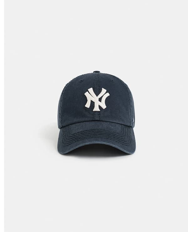 Yankees Washed Bowtie '47 Clean Up - Navy