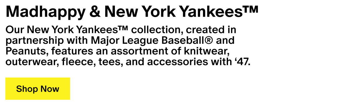 Madhappy & New York Yankees™ Madhappy & New York Yankees™