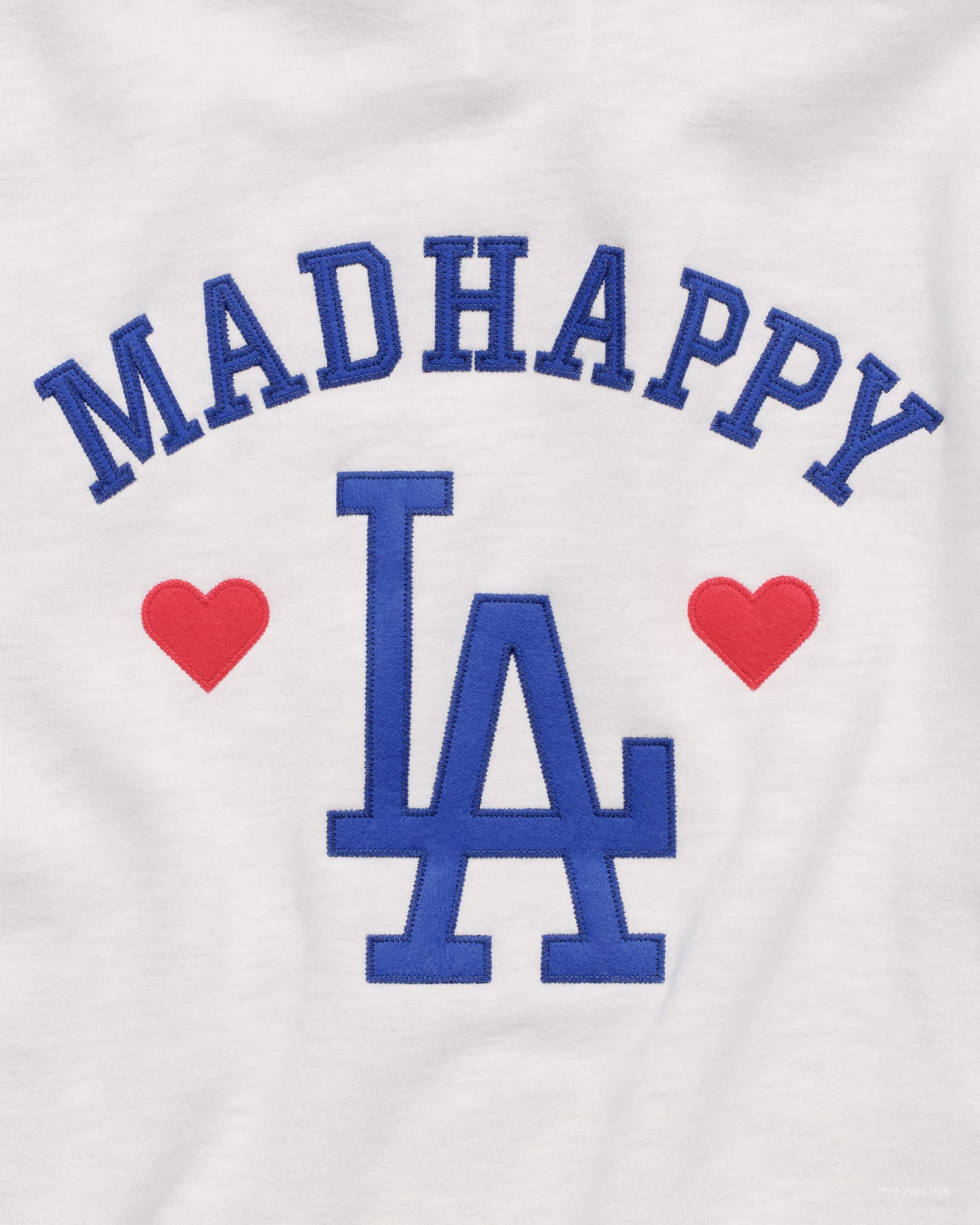 an image of a hoodie with a hood that says madhappy la