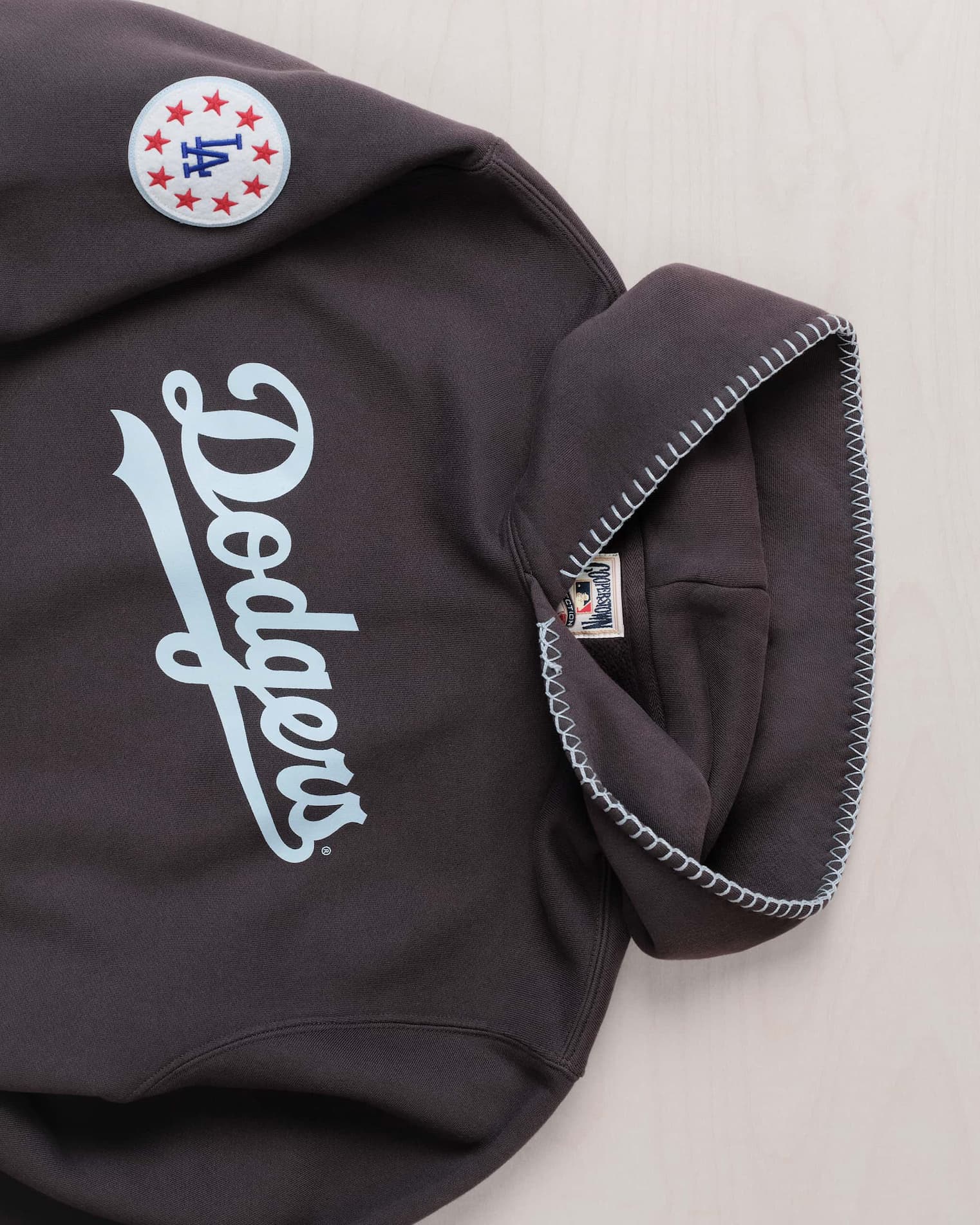 an image of a hoodie with a hood that says madhappy la