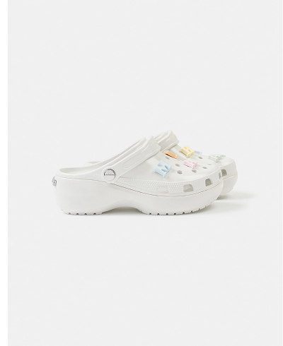 Crocs Platform Clog - White