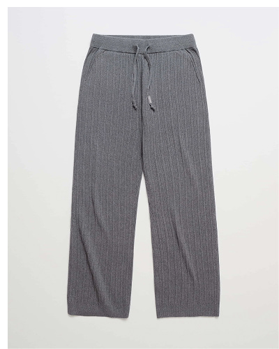 Lightweight Knit Lounge Pant - Charcoal Heather