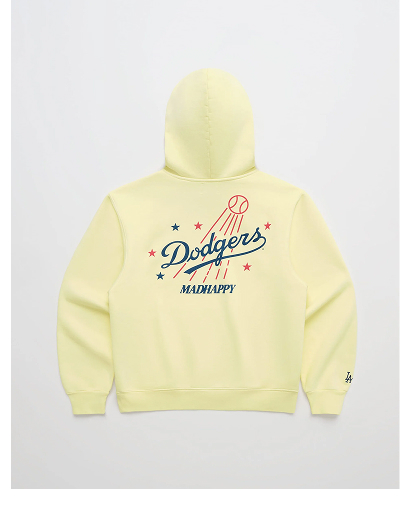Dodgers Stars Fleece Hoodie - lemon grove