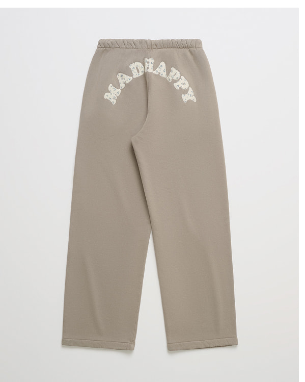 Ditsy Cooper Fleece Straight Sweatpant - Dust