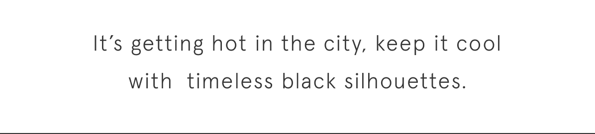 It's getting hot in the city