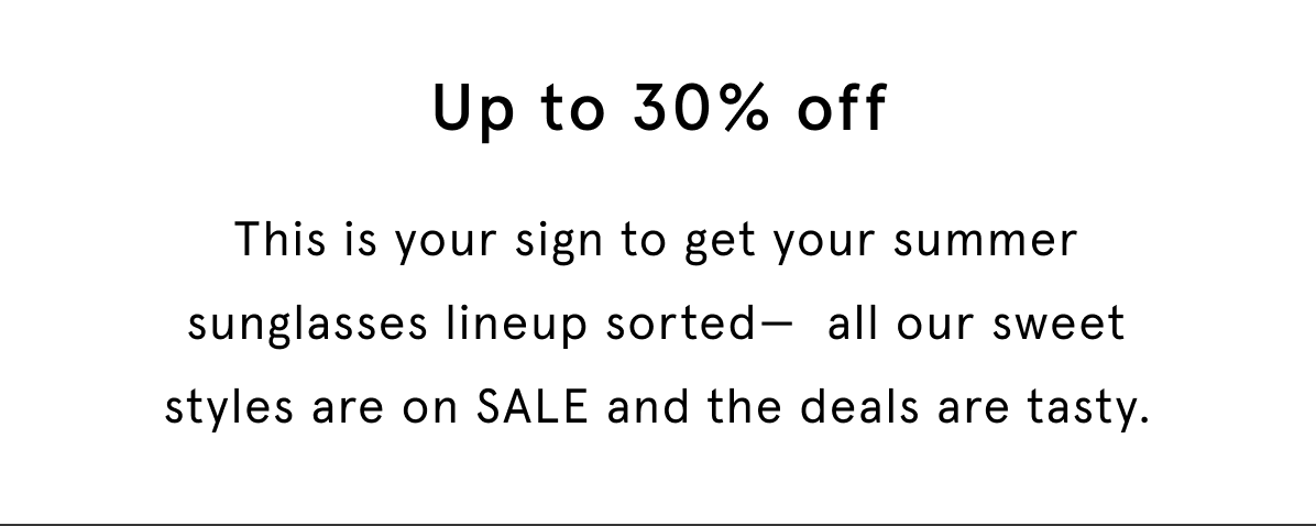 Up to 30% off