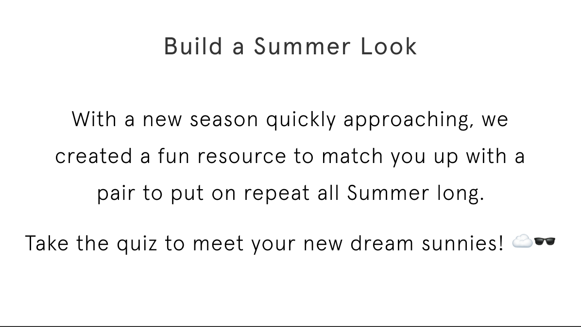 Build a summer look