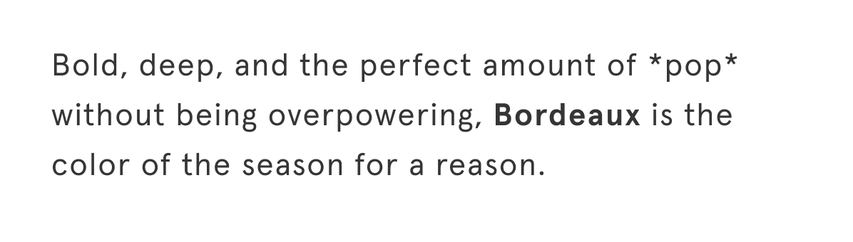 The power of sunglasses