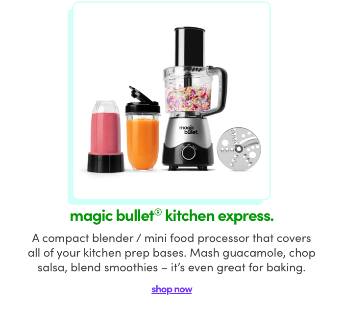 Meet our 3 Contestants... NutriBullet