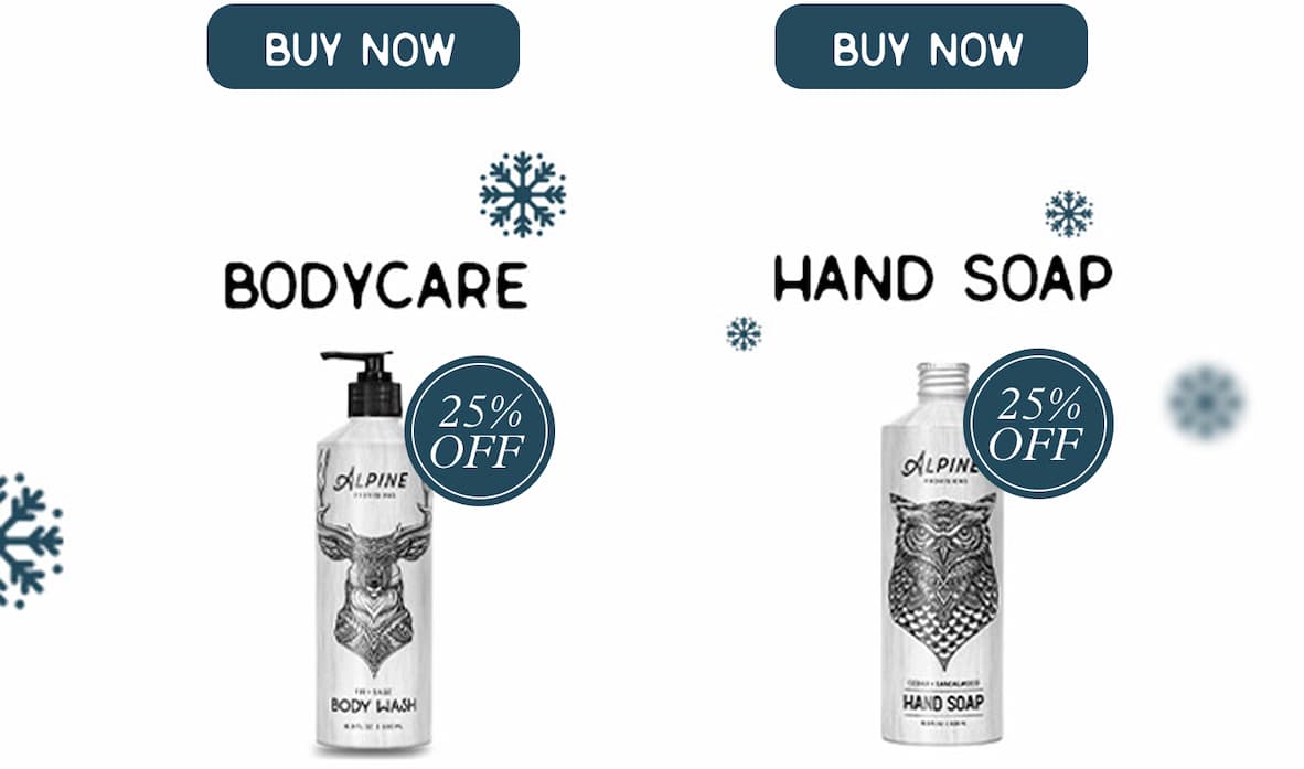 Bodycare and Hand Soap. Buy now!