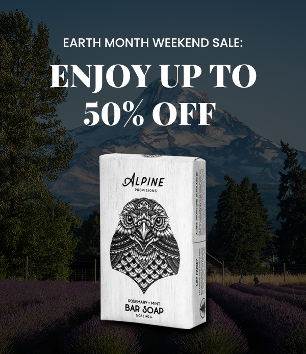 Earth Month Weekend Sale:  Enjoy Up to 50% Off