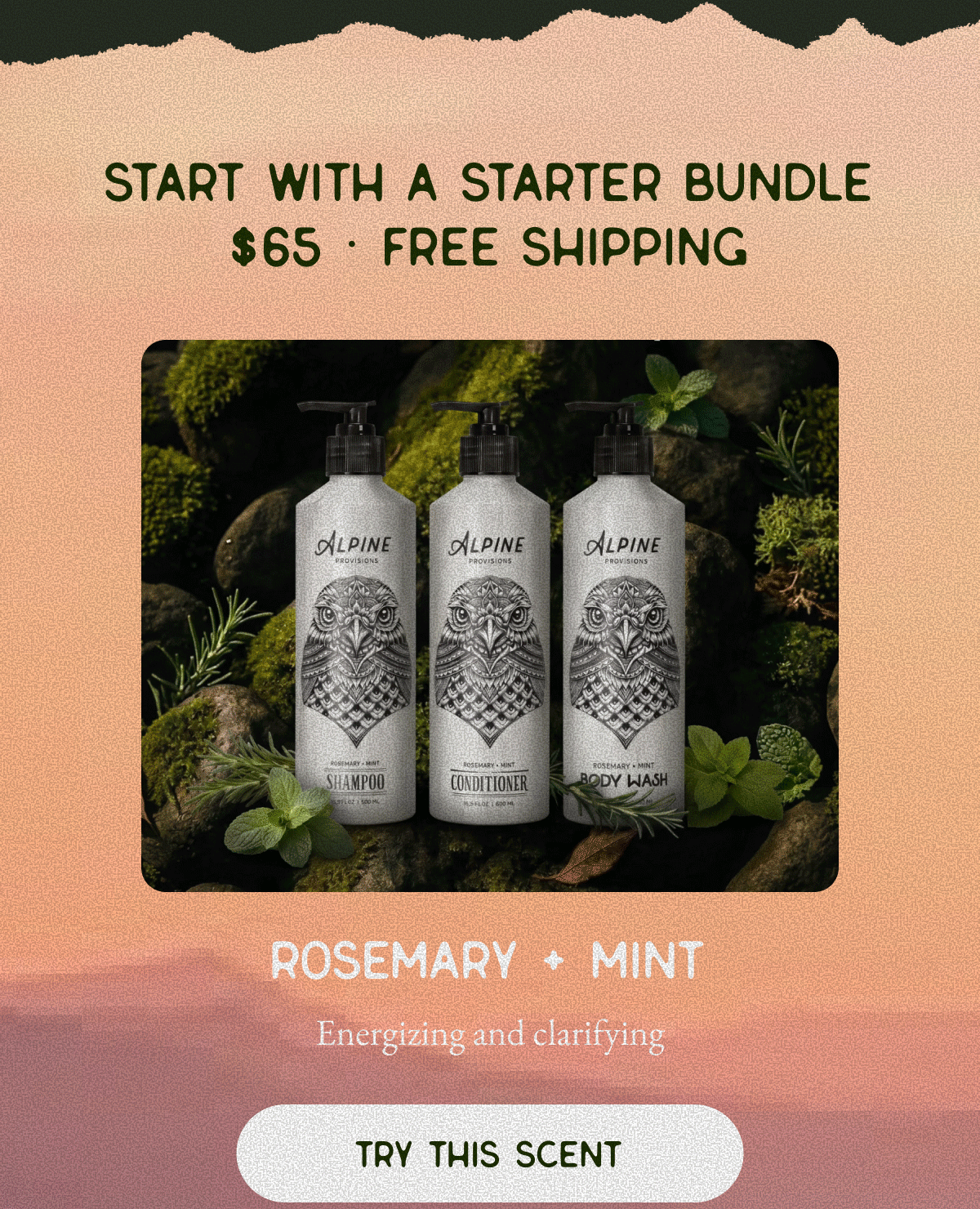 Start With A Starter Bundle $65 · Free Shipping