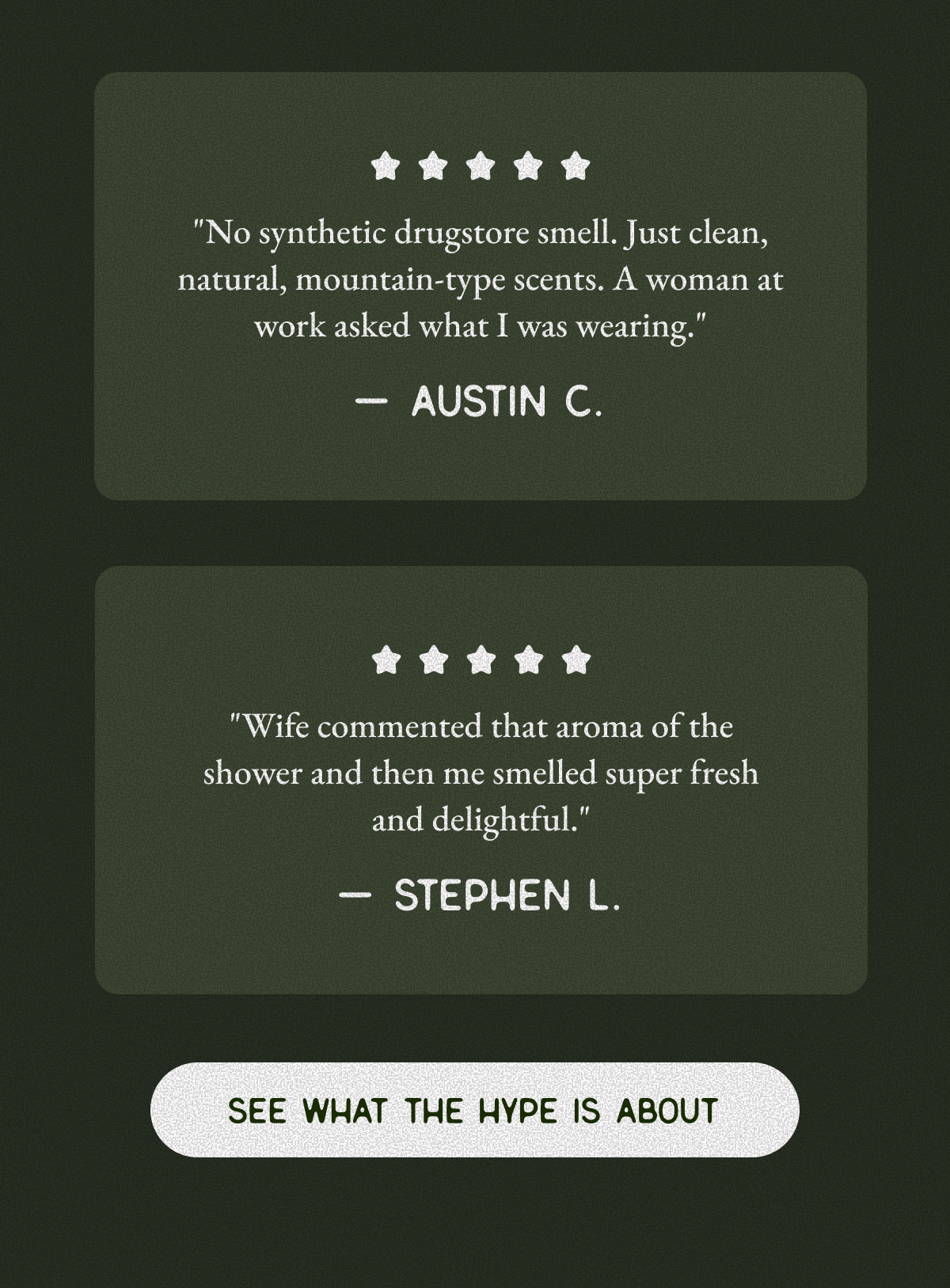 There's a reason people who use Alpine end up recommending it without being asked. It comes down to a few things people don't expect from a body wash: