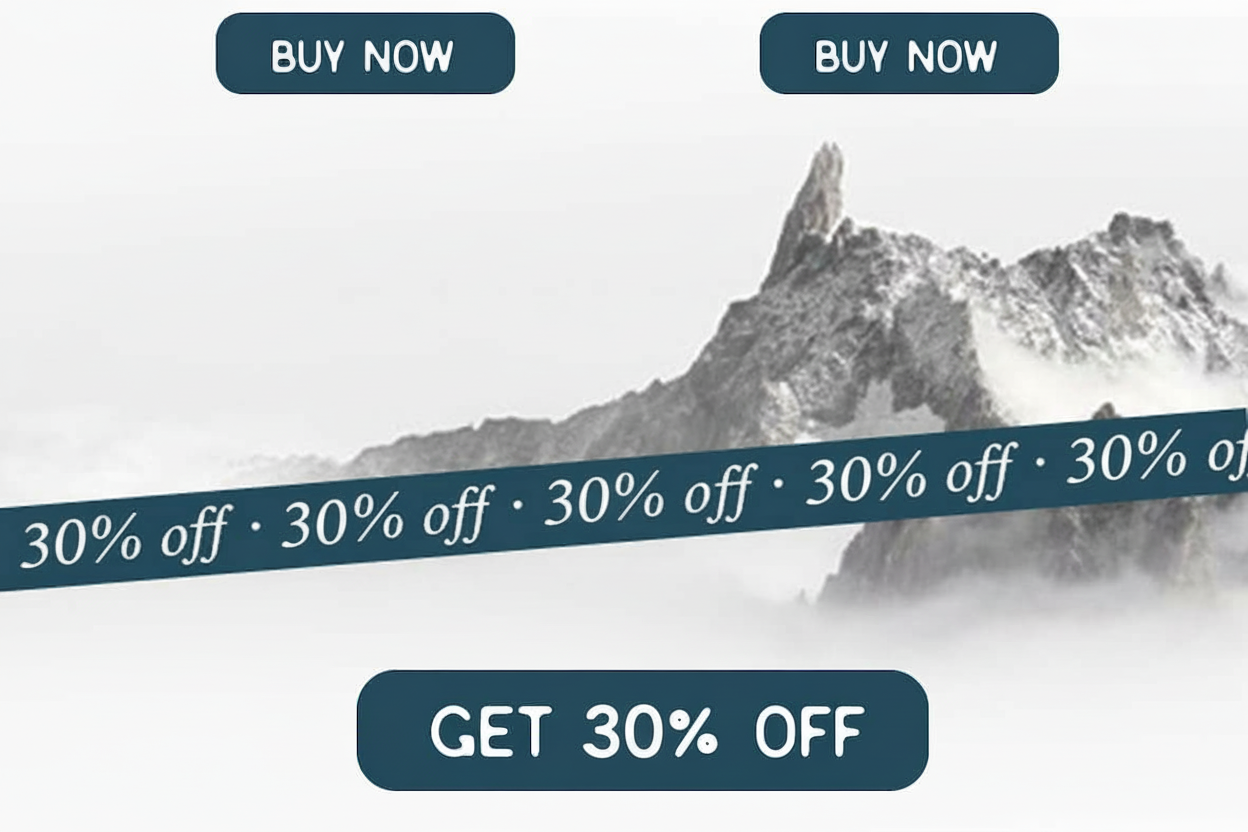 30% everything. Buy now!