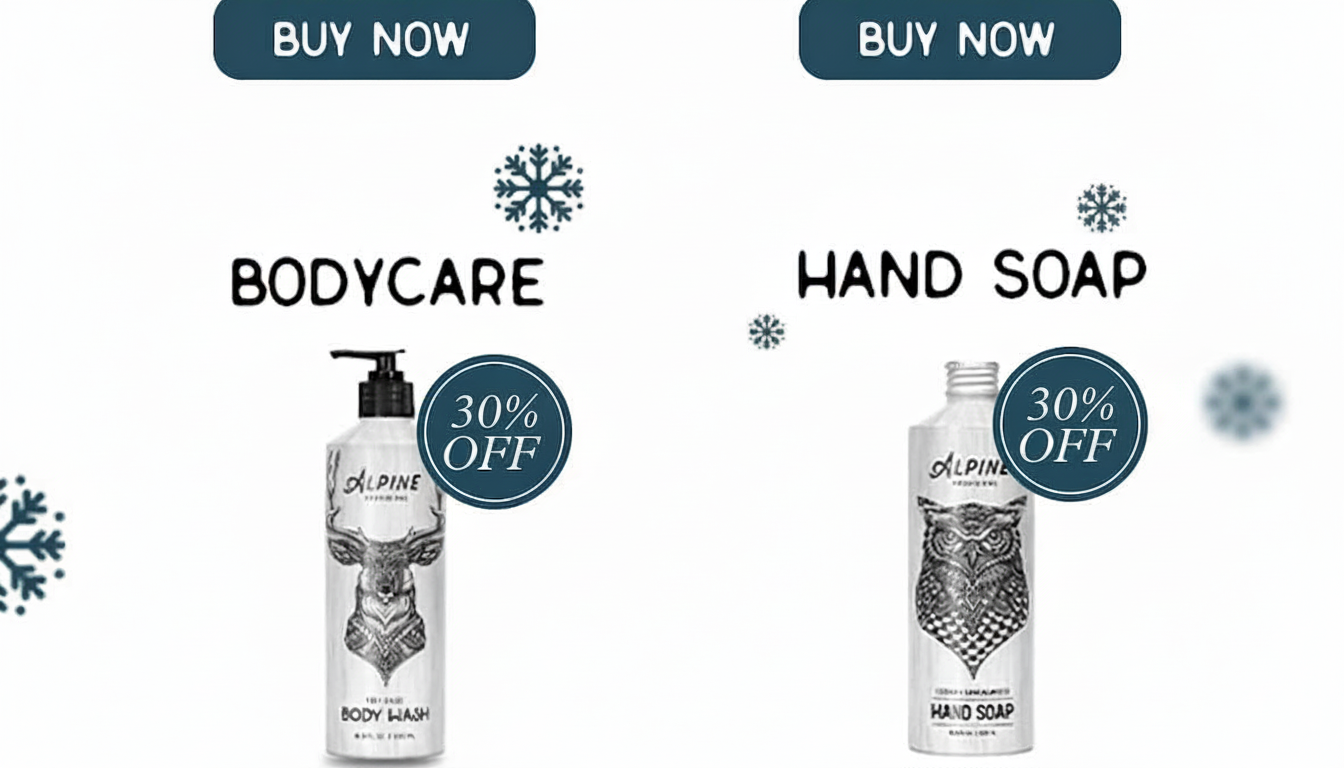Bodycare and Hand soap.