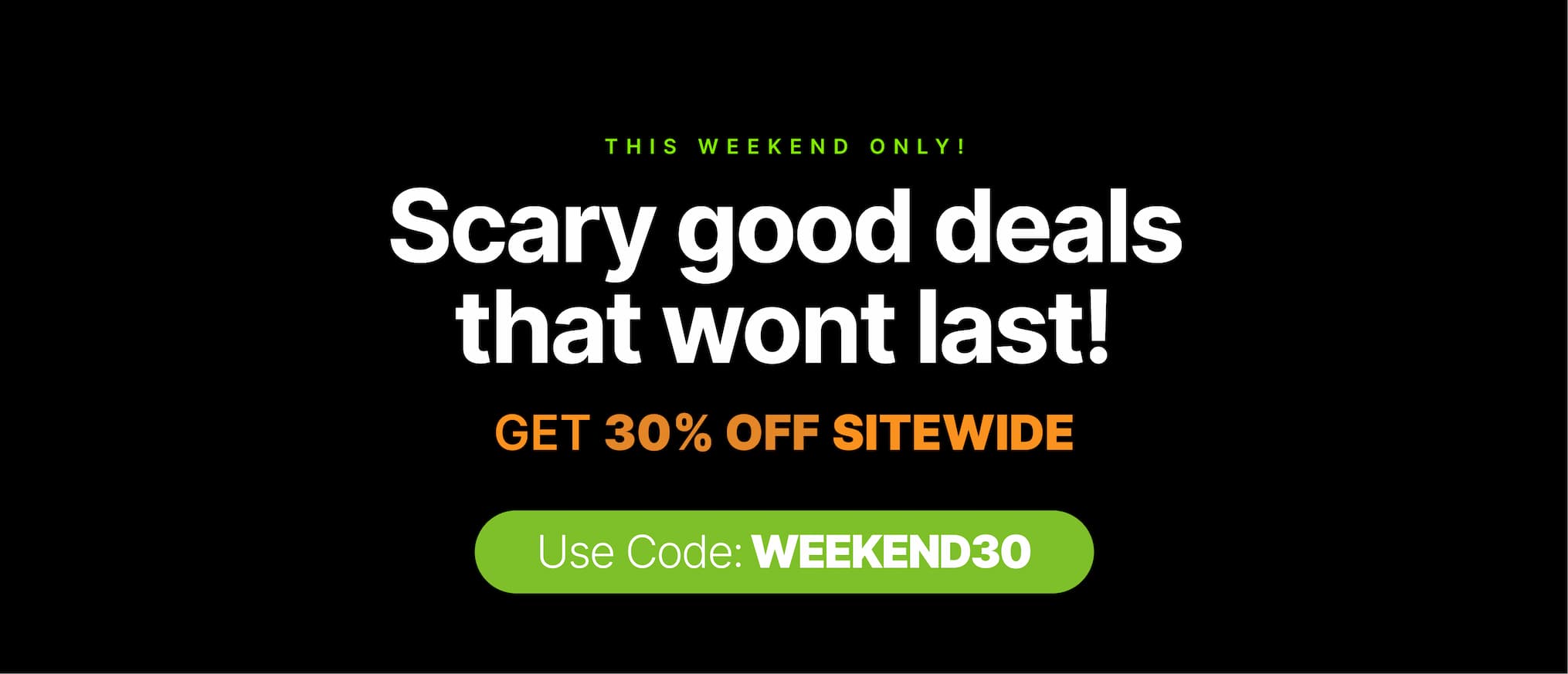 Halloween sale Halloween sale