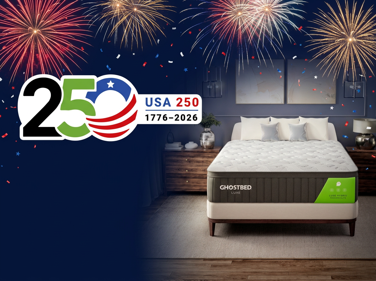 Celebrating America 250 with GhostBed
