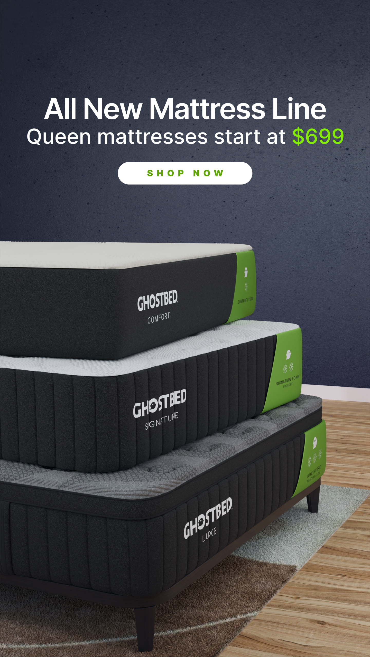 All new mattress line