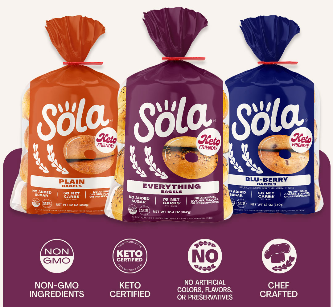 Get Your Bagel Fix 🥯 Sola Sweet