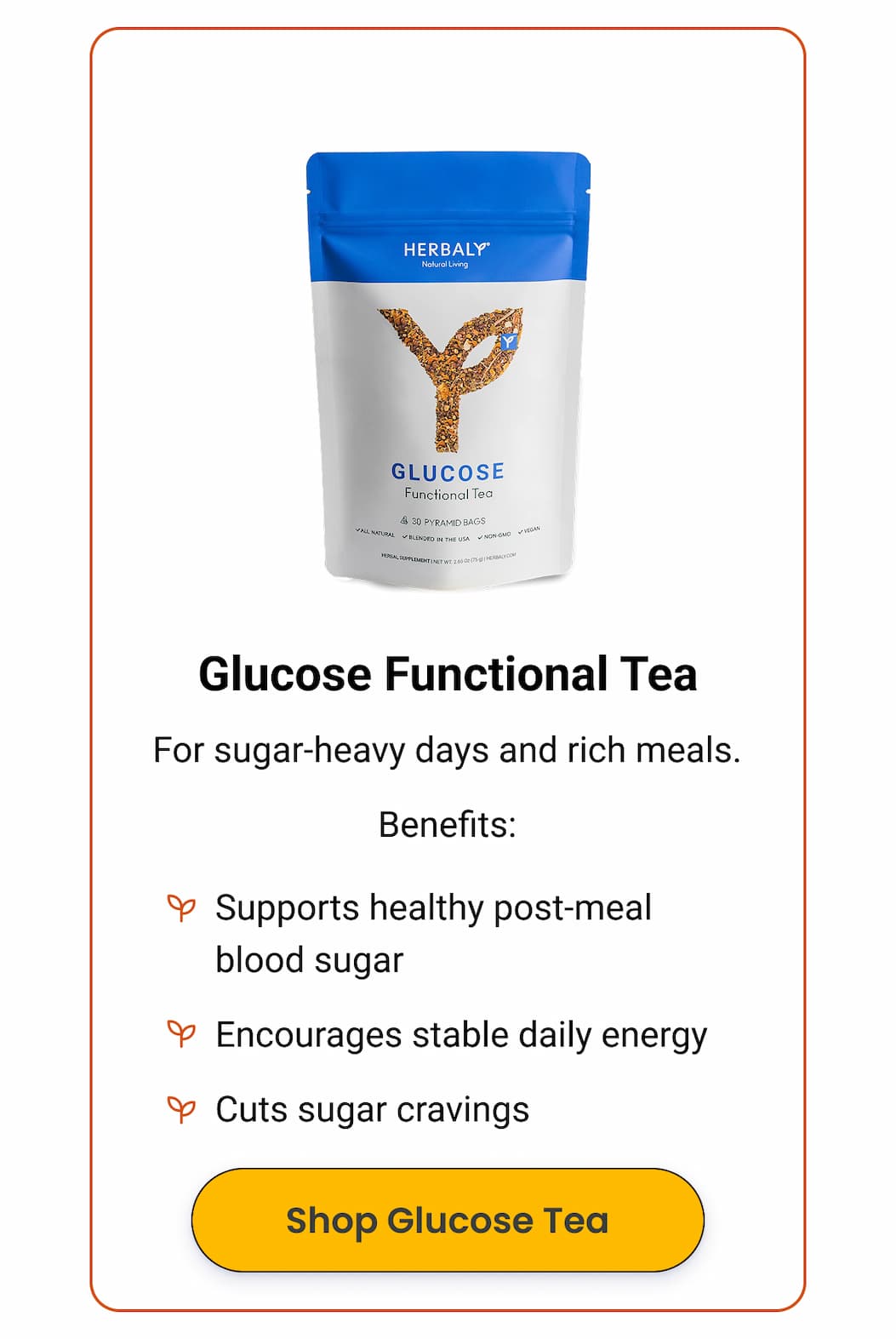 Glucose Functional Tea