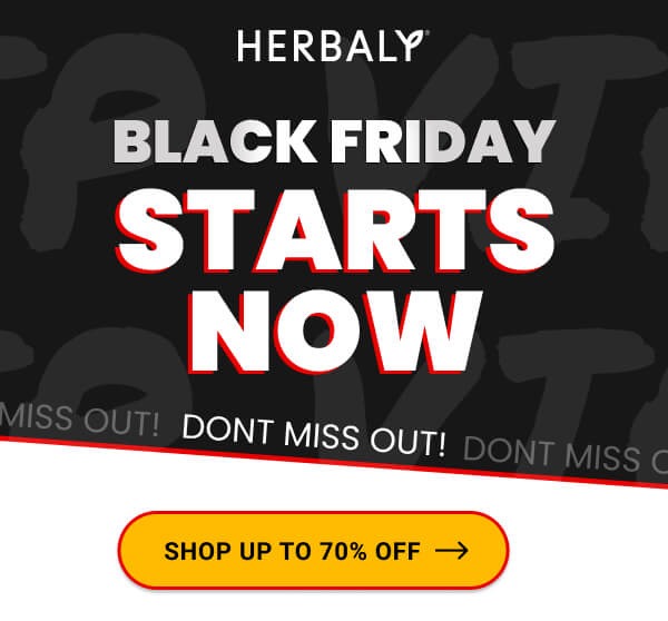 Black Friday Starts Now - Don't Miss Out