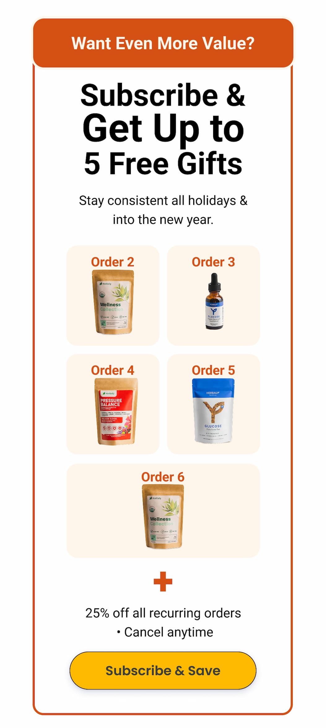 Want Even More Value? Subscribe and Get Up To 5 Free Gifts