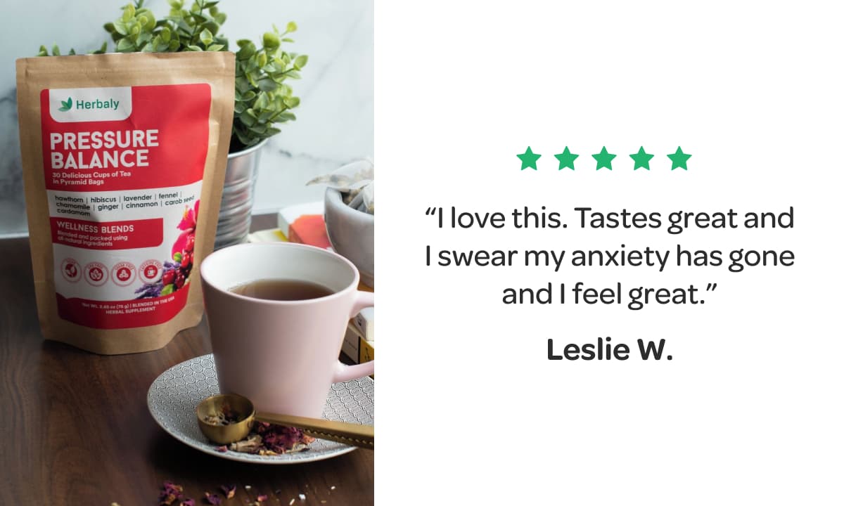 I Love This. My Anxiety Has Gone And I Feel Great. Leslie W.