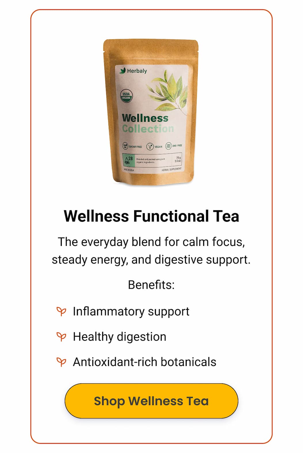 Wellness Functional Tea