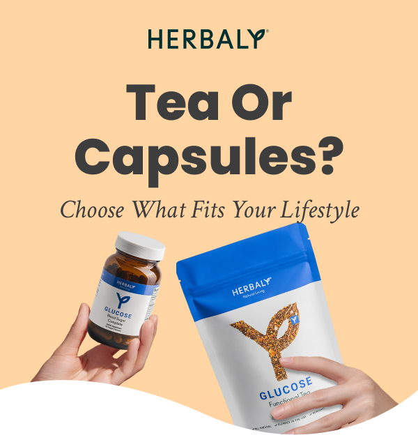 Tea or capsules? Choose what fits your life